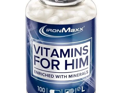 IronMaxx Vitamins For Him 100 kaps.