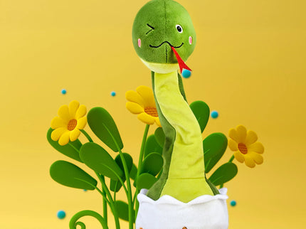 Interaktyvi muzikinė gyvatė iš kiaušinio