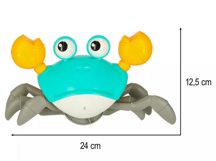 Interaktyvus ropojantys krabas su šviesomis ir garsais