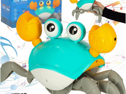 Interaktyvus ropojantys krabas su šviesomis ir garsais