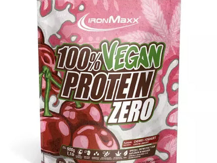 IronMaxx 100% Vegan Protein Zero 500 g. GALIOJA IKI: 2025.05.31