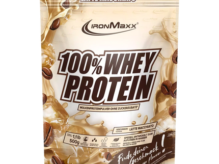 IronMaxx 100% Whey Protein 500 g. (Best before: May 31, 2025)