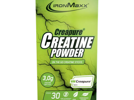 IronMaxx Creatine Creapure Sticks 30 x 3,4 g.