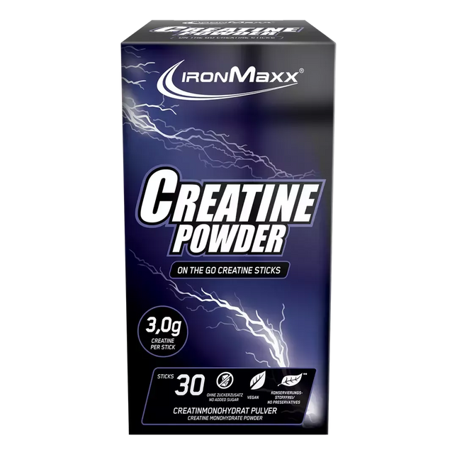 IronMaxx Creatine Monohydrate Sticks 30 x 3.4g