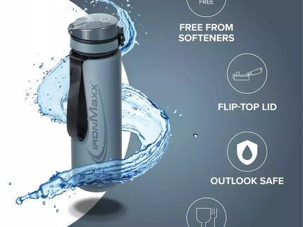 IronMaxx Sport Water Bottle 1000 ml.