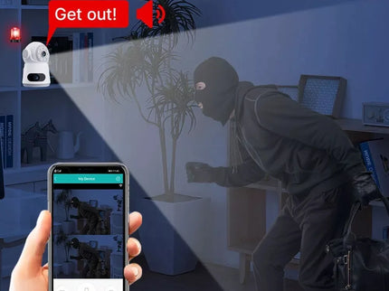 Smart 4G SIM Security Camera