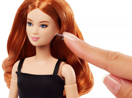 BARBIE BASICS Doll No4 lėlė rausvais plaukais (JBH74)