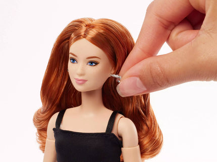 BARBIE BASICS Doll No4 lėlė rausvais plaukais (JBH74)