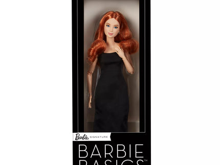 BARBIE BASICS Doll No4 lėlė rausvais plaukais (JBH74)