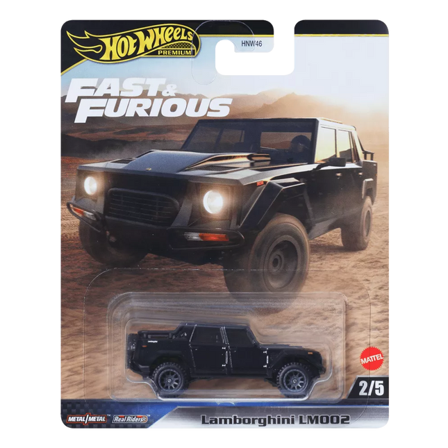 HOT WHEELS PREMIUM Fast & Furious Movie Die-cast Cars (HNW46)