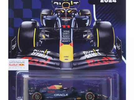 HOT WHEELS PREMIUM Red Bull 2024 Sergio Perez Racing Car Model (JBM19)