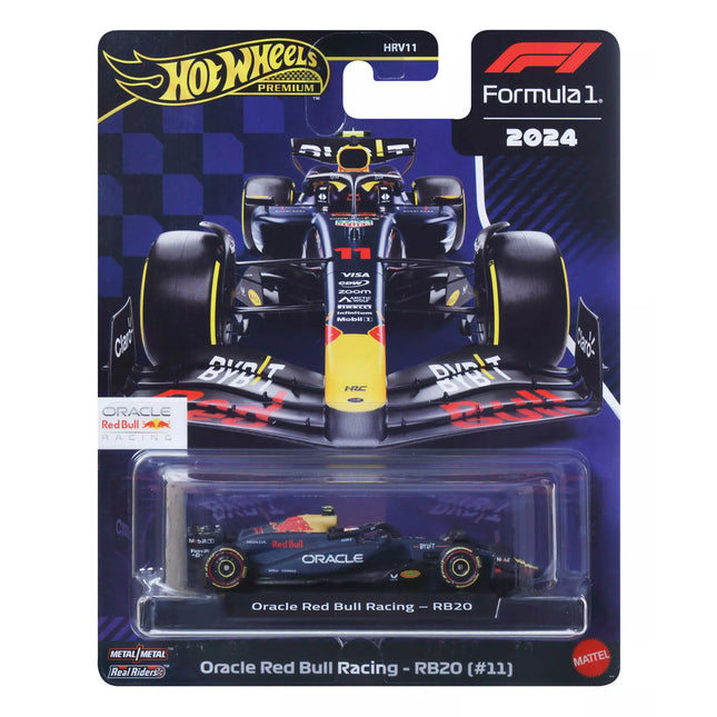 HOT WHEELS PREMIUM Red Bull 2024 Sergio Perez Racing Car Model (JBM19)