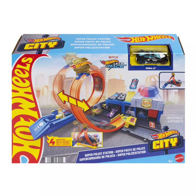 HOT WHEELS CITY Set – Super Police Station (JBM71)
