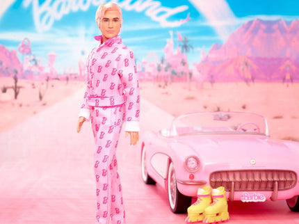 Collectible Barbie Movie Ken in Pink Suit (JCP80)