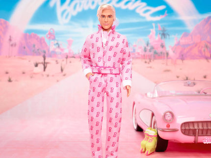 Collectible Barbie Movie Ken in Pink Suit (JCP80)