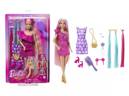 BARBIE FUN AND FANCY HAIR Doll Set (JDC85)