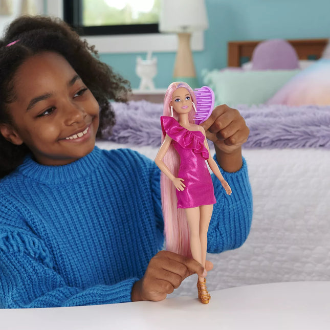 BARBIE FUN AND FANCY HAIR Doll Set (JDC85)