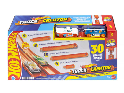 HOT WHEELS Mega Track Extension Set + 2 Cars (JDW42)