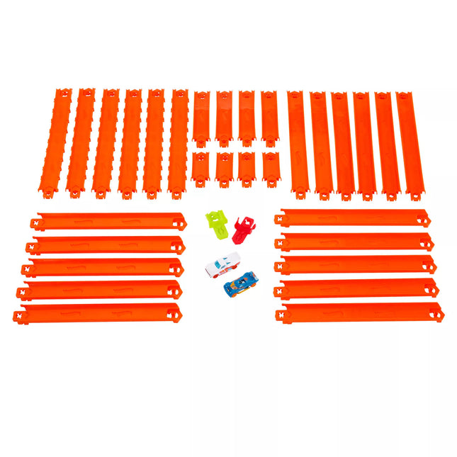 HOT WHEELS Mega Track Extension Set + 2 Cars (JDW42)
