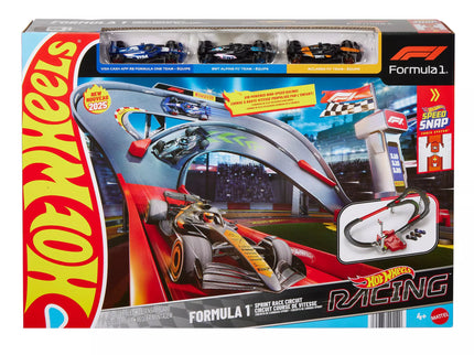 HOT WHEELS lenktynių trasos rinkinys – Racing Sprint (JDY15)