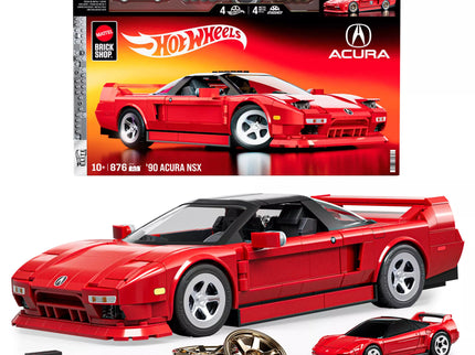 MATTEL BRICK SHOP HOT WHEELS Building Set – Elite Acura (JFT17)