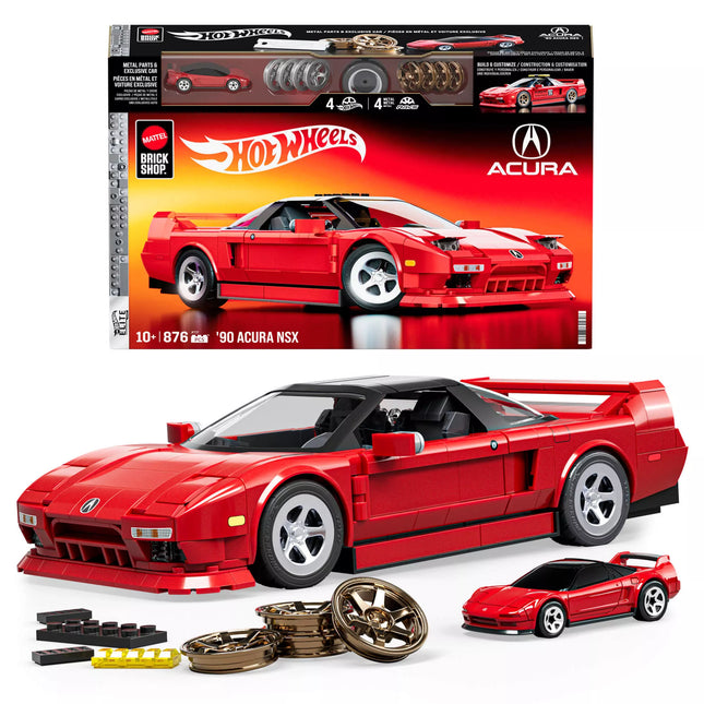 MATTEL BRICK SHOP HOT WHEELS Building Set – Elite Acura (JFT17)