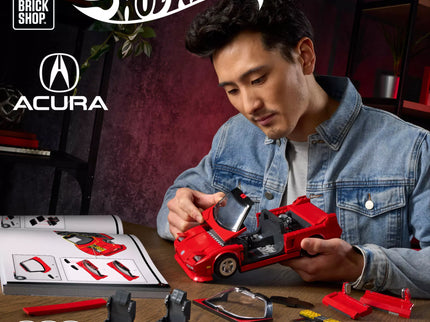 MATTEL BRICK SHOP HOT WHEELS Building Set – Elite Acura (JFT17)