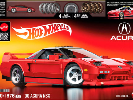MATTEL BRICK SHOP HOT WHEELS Building Set – Elite Acura (JFT17)