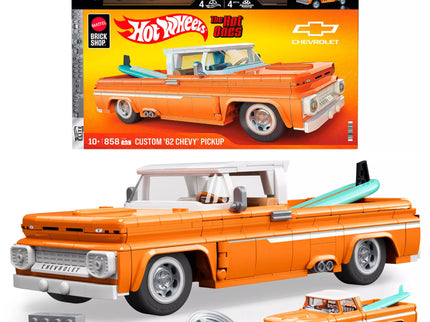 MATTEL HOT WHEELS Brick Shop Construction Set - Elite Chevy (JFT20)