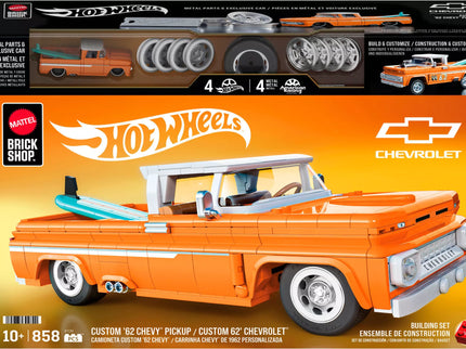 MATTEL HOT WHEELS Brick Shop Construction Set - Elite Chevy (JFT20)