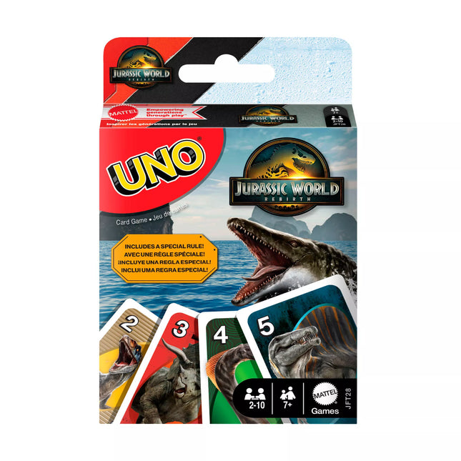 UNO Cards JURASSIC WORLD (JFT28)