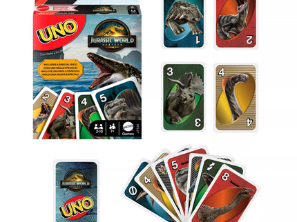 UNO Cards JURASSIC WORLD (JFT28)