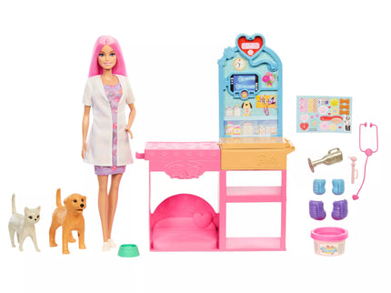 BARBIE lėlės veterinarės rinkinys (JFX93)