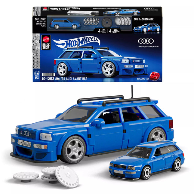 MATTEL BRICK SHOP HOT WHEELS Construction Set – Speed Audi