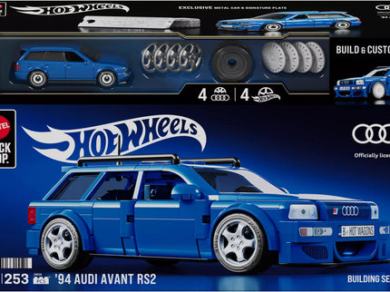 MATTEL BRICK SHOP HOT WHEELS konstruktorius – Speed Audi