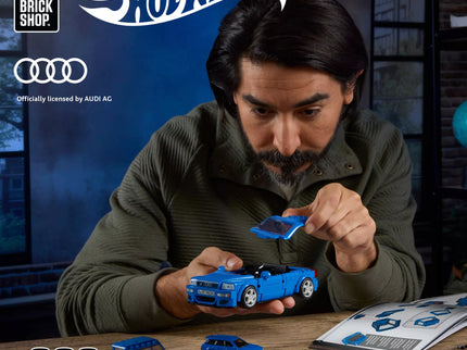MATTEL BRICK SHOP HOT WHEELS konstruktorius – Speed Audi