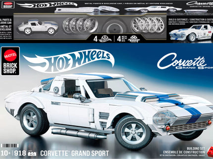 MATTEL BRICK SHOP HOT WHEELS Constructor – Corvette Grand Sport (JGR31)