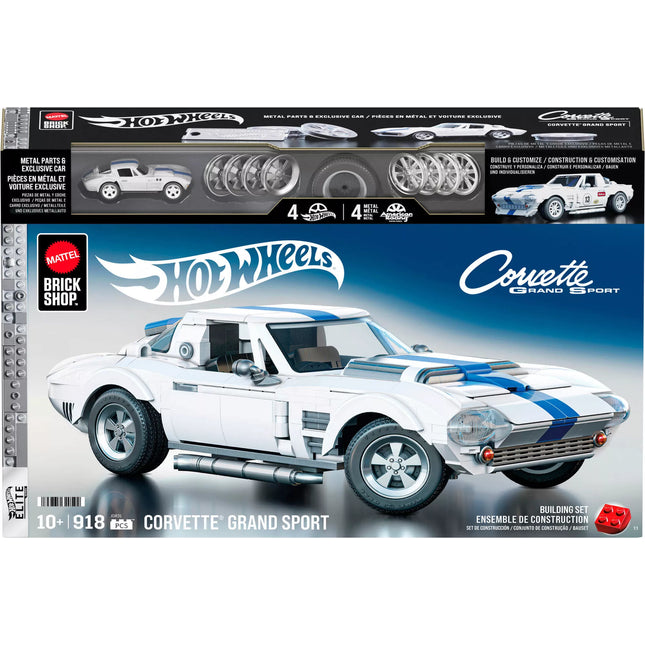 MATTEL BRICK SHOP HOT WHEELS Constructor – Corvette Grand Sport (JGR31)