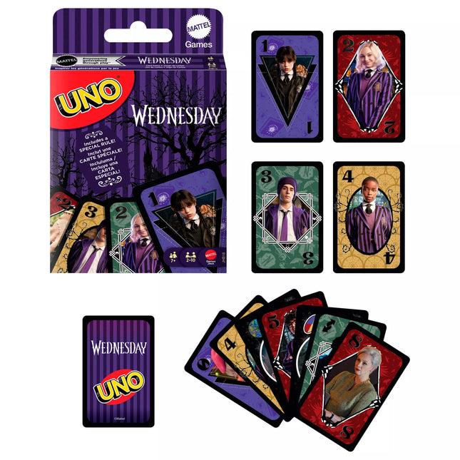 UNO WEDNESDAY Card Game (JHB18)