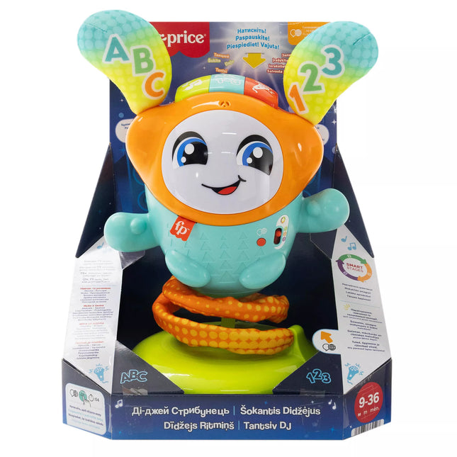 FISHER-PRICE Dancing DJ LT (Lithuanian voiced, updated)