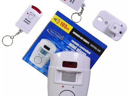 Belaidė signalizacija su valdymo pulteliu