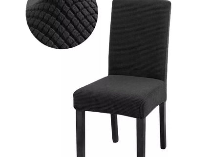 Juodas kėdės užvalkalas