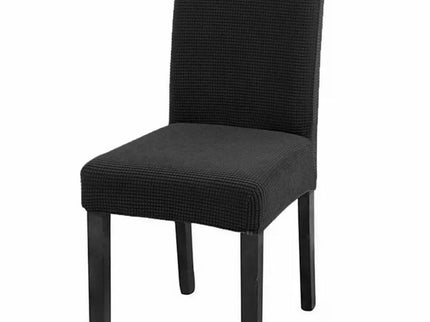 Juodas kėdės užvalkalas