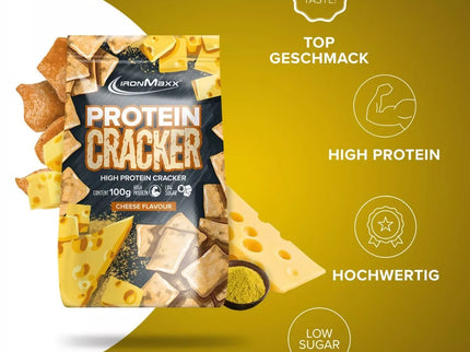 IronMaxx Protein Crackers Cheese 100g