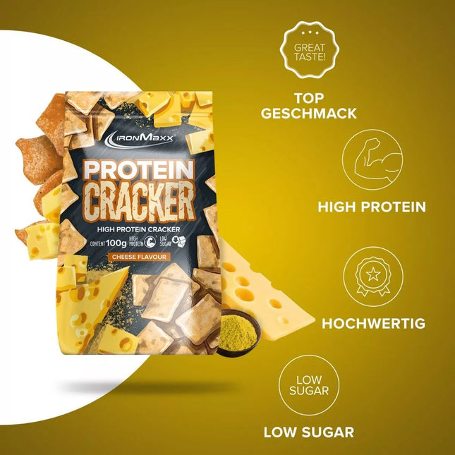 IronMaxx Protein Crackers Cheese 100g