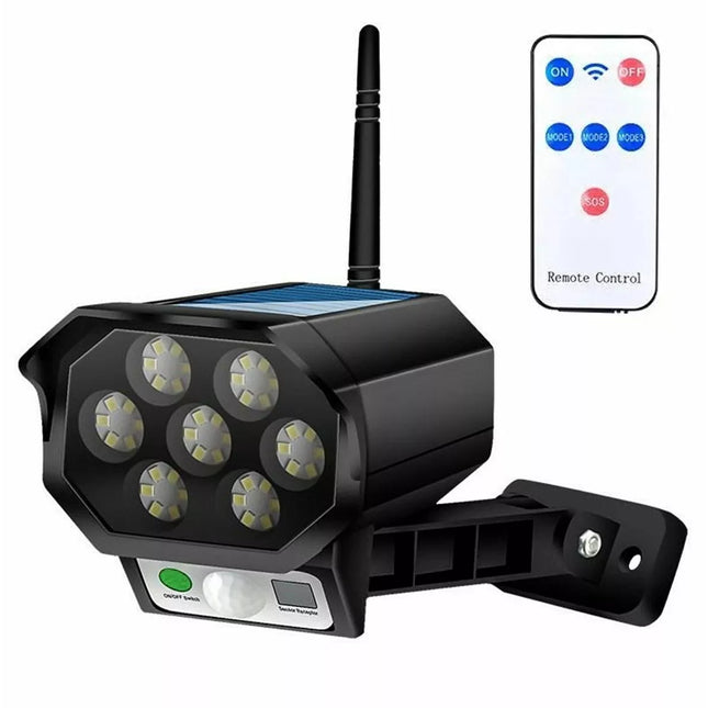 Imitation camera with LED light