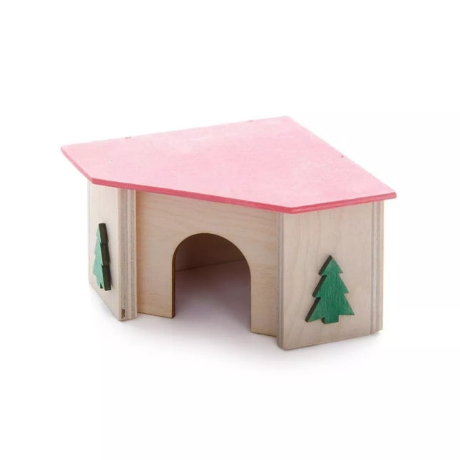 Rodent Corner House, 21x21x13 cm