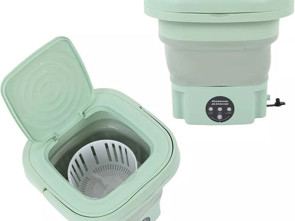 Kelioninė skalbimo mašina su kibiru