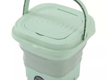 Kelioninė skalbimo mašina su kibiru