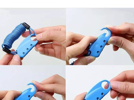 Kodinė spyna su trosu